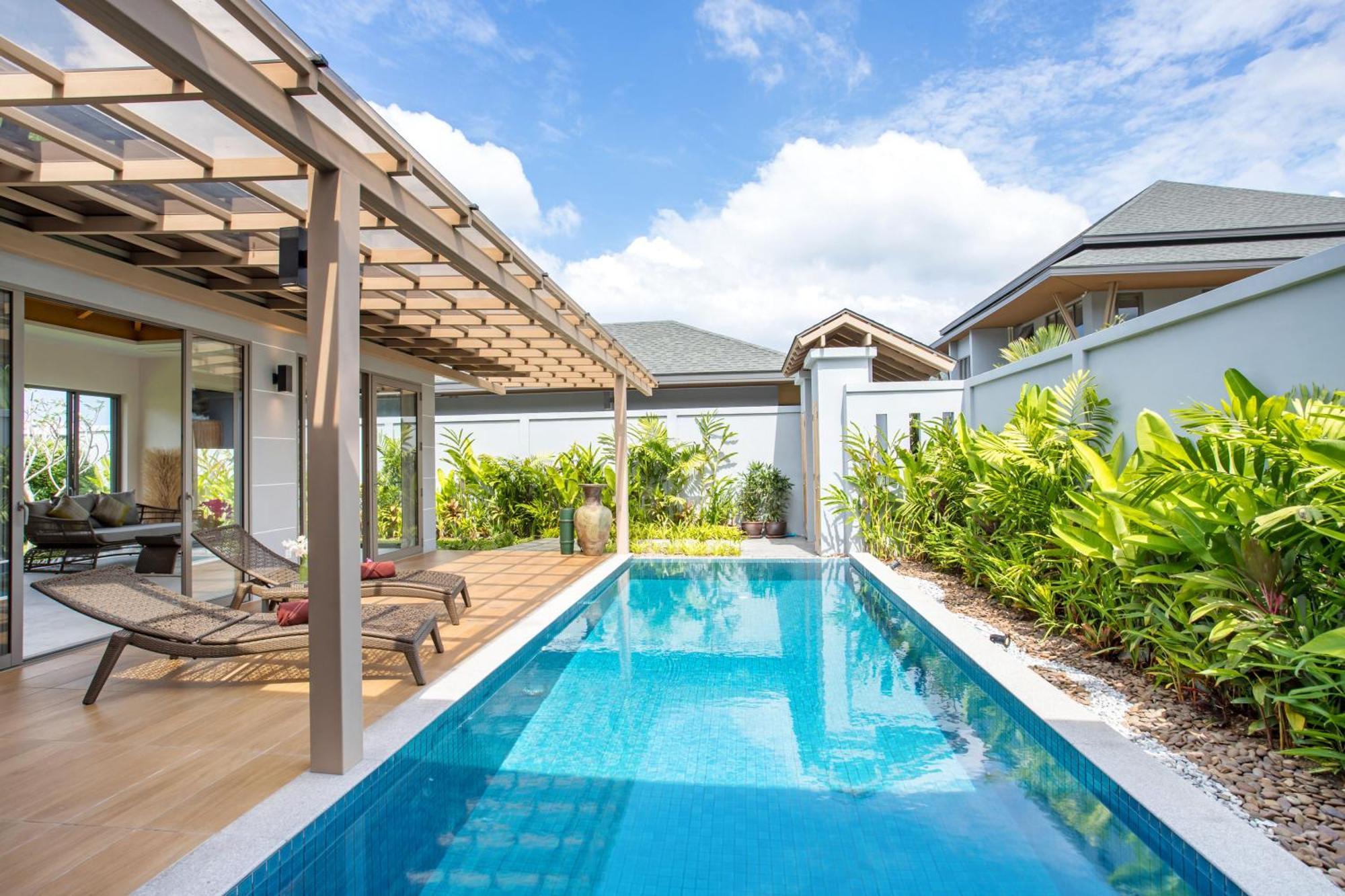 Luxury 2Br Villa Dalaa 3, Private Eco Pool, Gated Residence, Kamala Beach Zewnętrze zdjęcie